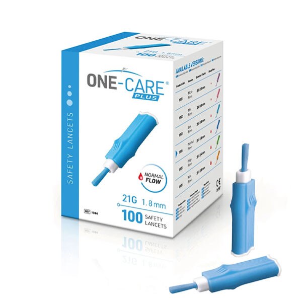 21G x 1.8mm Safety Lancet